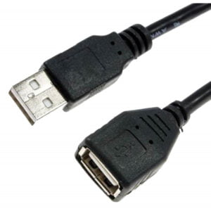 Cabo HLD USB 2.0 Macho/ Fêmea 1.5 Metros Preto
