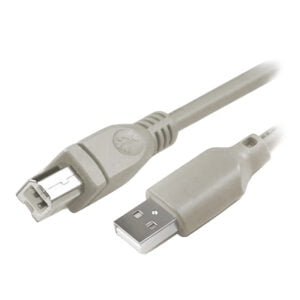 Cabo HLD USB 2.0 para Impressora 1.0 metro -  Cinza