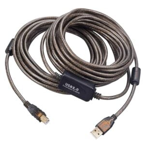 Cabo HLD USB 2.0 para Impressora com Filtro 20 metros Cinza