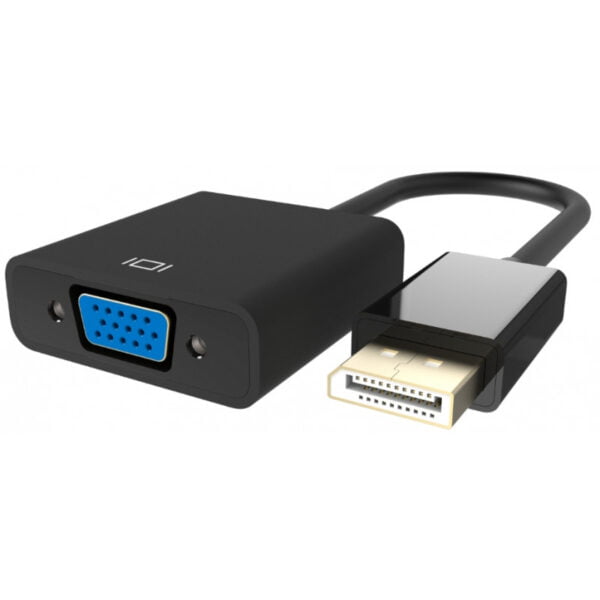 Cabo HLD VGA Fêmea a DisplayPort Macho 15 cm Preto