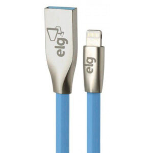 Cabo Lightning USB ELG L810PB Flat (1 metro) Azul