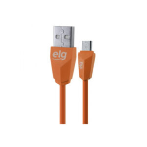 Cabo Micro USB ELG EC510LR Injetado em PVC (1.25 metros) Laranja
