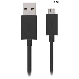 Cabo Motorola USB-A a MicroUSB SJ6461ET1 1.0m Preto