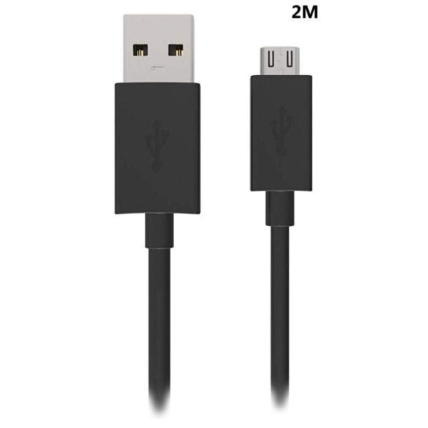 Cabo Motorola USB-A a MicroUSB SJC00AMB20ET1 2.0m Preto