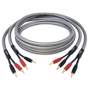 Cabo para Caixas de Som Ultralink Excelsior 2.2-8/2.56 Metros Cinza/Preto