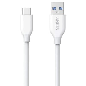 Cabo USB-C a USB Anker PowerLine A8163H21 0.9m - Branco
