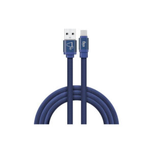 Cabo USB-C ELG CNVC10BE Tecido canvas (1 metro) Azul