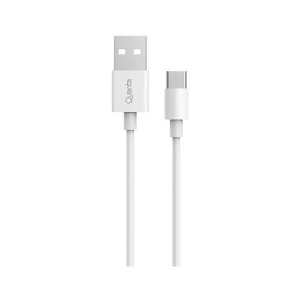 Cabo USB-Tipo C Quanta QTCUTC10 1M Branco