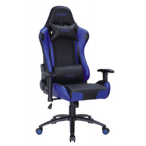 Cadeira Gamer Satellite A-GC8702 Reclinável Preto/Azul