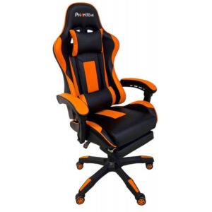 Cadeira Gaming Empoli Phantom HESX0040 (Ajustável) Verde/Laranja