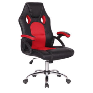 Cadeira Gaming Zensei ZS135 - Preto/Vermelho