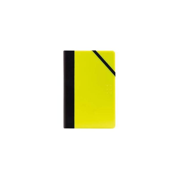 Caderneta Milan Paperbook 208 paginas 57052FFY - Amarelo