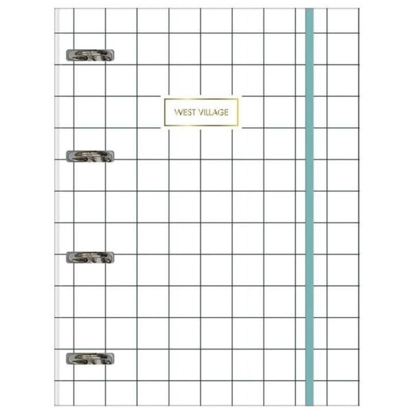 Caderno Argolado Tilibra West Village 80 Folhas