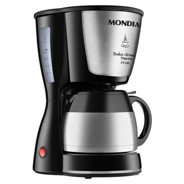 Cafeteira Elétrica Mondial Dolce Arome Térmica C-33JT 24 xícaras Preto - 110V