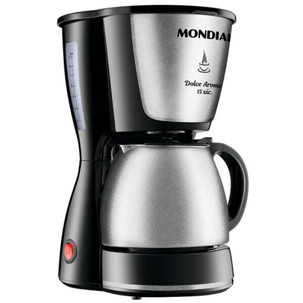 Cafeteira Elétrica Mondial Dolce Arome Térmica C-34JI 15 xícaras Preto - 220V