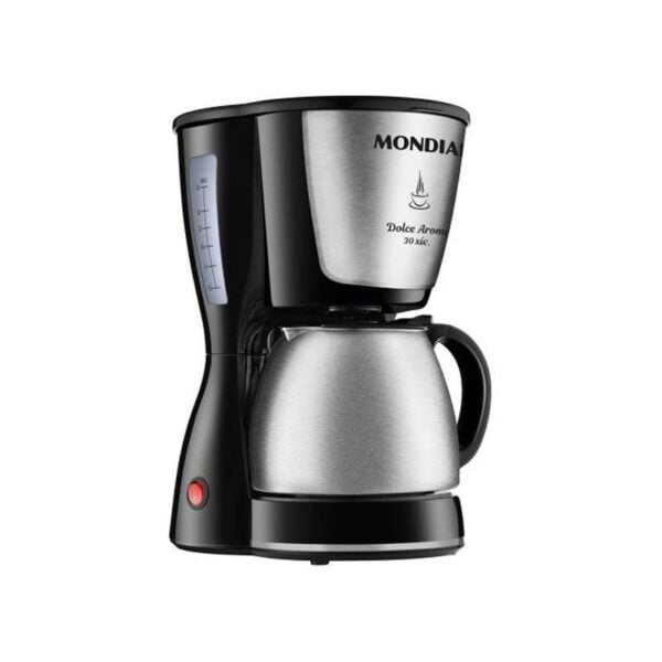 Cafeteira Elétrica Mondial Dolce Arome Térmica C-37JI 30 xícaras Preto - 110V