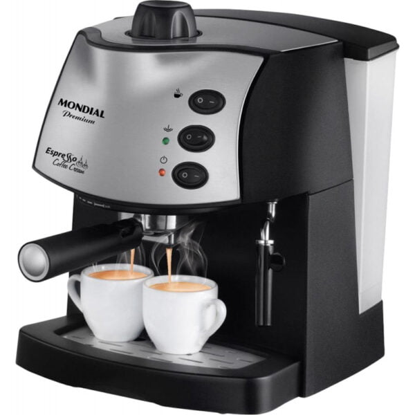 Cafeteira Expresso Mondial Coffee Cream Premium C-08 Preto 110V/60Hz