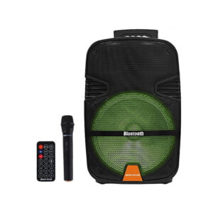 Caixa de Som Mega Star SPA123BTK 12'' 20000Watts - USB/TF Card/BT