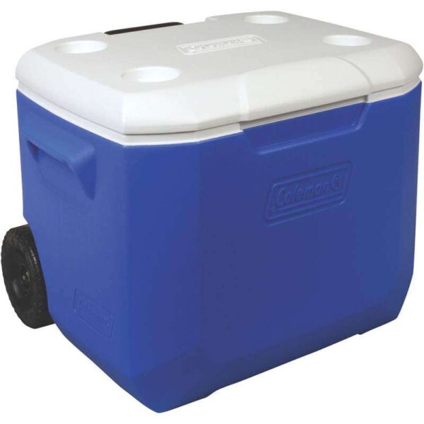 Caixa Térmica Coleman 60QT 3000005152 com Rodas - Azul