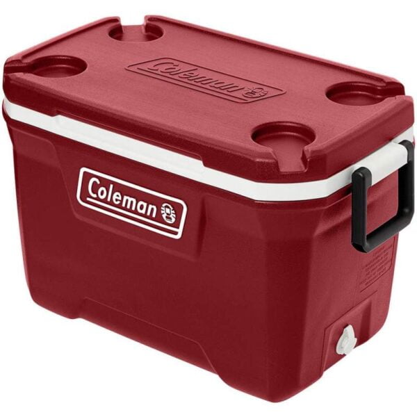 Caixa Térmica Coleman USA 52QT 3000006085 - Vermelho