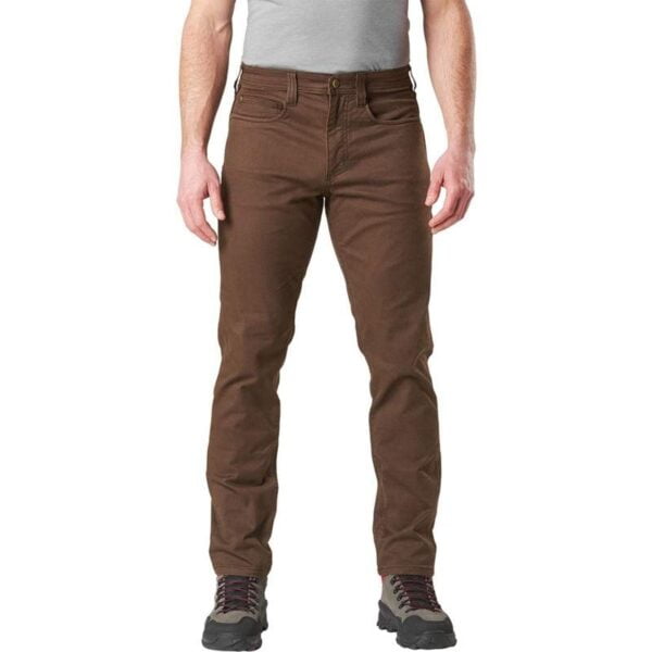 Calça Jean 5.11 Tactical Defender-Flex Slim 74464-117 Burnt Masculina