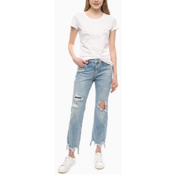 Calça Jeans Liu Jo Boy New Regular Denim F17355 D4069 77956