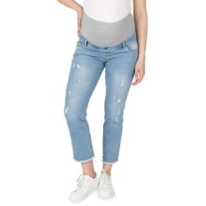 Calça Jeans Orchestra Prémaman HADB00-BLC Azul Claro