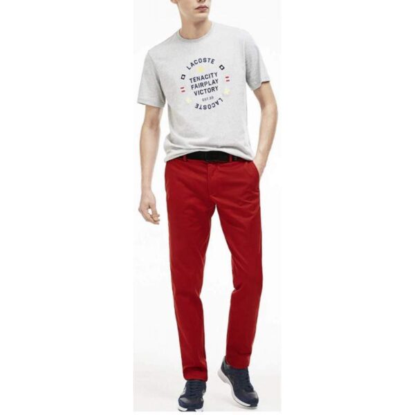Calça Lacoste Twill Chino HH8238 21 R6Z - Masculino
