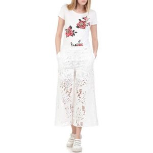 Calça Liu Jo Pantalone Largo C18121 T5185 14800