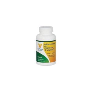 Calcium Citrate The Vitamin Shoppe Mineral (100 Cápsulas)