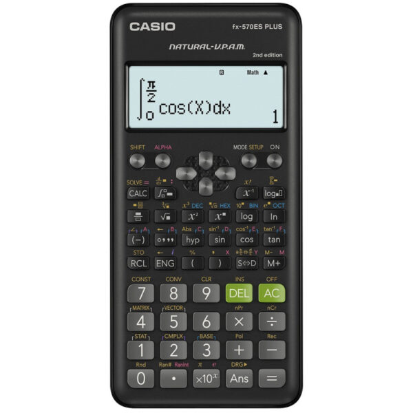 Calculadora Científica Casio FX-570ES PLUS (2da Edição) - Preto