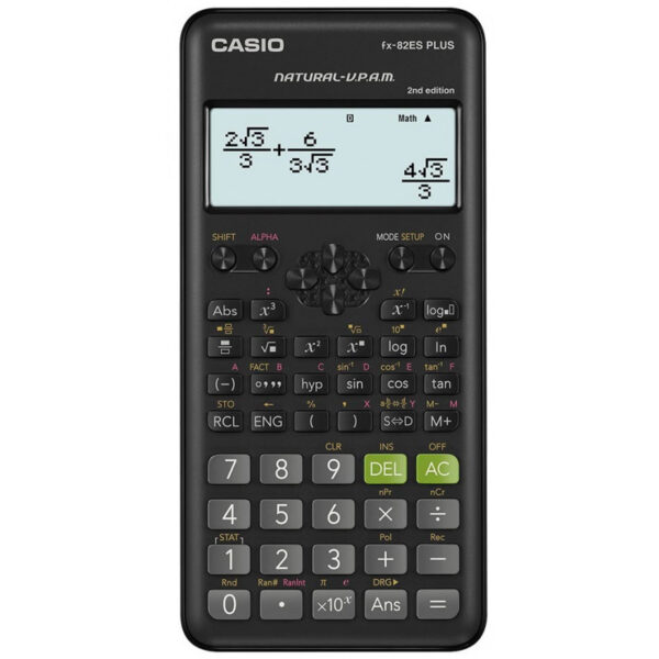 Calculadora Científica Casio FX-82ES PLUS (2da Edição) - Preto