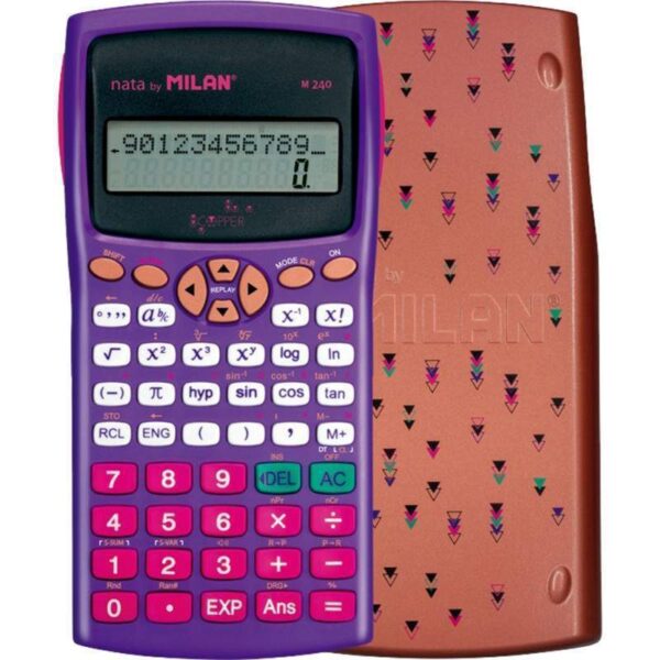 Calculadora Científica Milan Copper Edition M240 159110CPBL - Roxo/Cobre