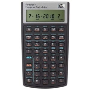 Calculadora Financeira HP 10bII+ NW239AA ABA - Preto