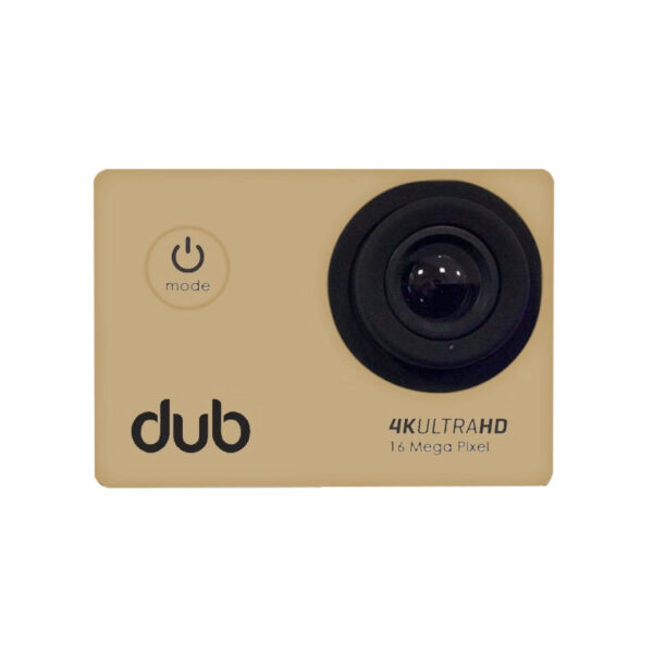 Câmera de Ação DUB Hero 7 Pro 16MP 4K Tela 2.0'' - Dourado