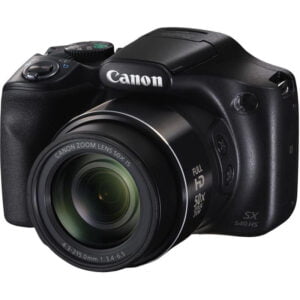 Câmera Digital Canon PowerShot SX540HS 20.3MP NFC Wi-Fi Preto