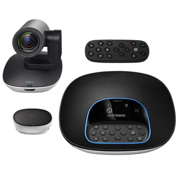 Câmera WebCam e Viva-Vos Logitech Group FHD 1080P 960-001054 Preto