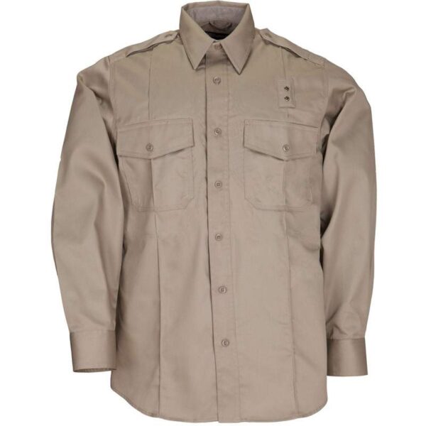 Camisa 5.11 Tactical Class A Twill PDU 72344-160 Silver Tan Masculina