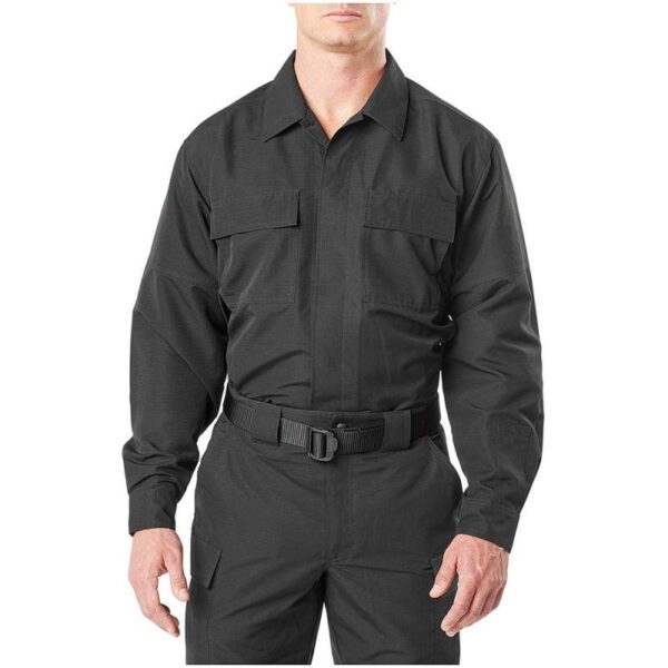 Camisa 5.11 Tactical Fast-Tac Tdu 72465-019 Preto Masculina