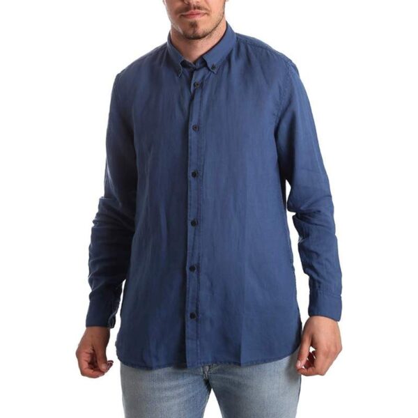 Camisa Antony Morato MMSL00530-FA400051 7075 Masculina
