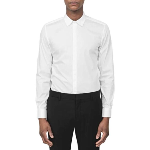 Camisa Antony Morato Slim MMSL00293-FA450001 1000 Masculina