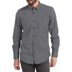 Camisa Antony Morato Slim MMSL00501-FA430204 9000 Masculina