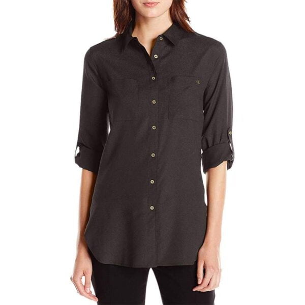 Camisa Calvin Klein - M6VA9529 BLK - Feminina