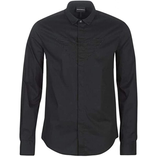 Camisa Emporio Armani - 6G1C65 1NQPZ 0999 - Masculina