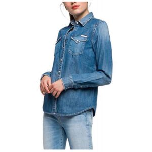 Camisa Jeans Replay W2987.000 26C 290.009-Feminina
