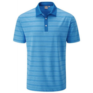 Camisa Polo Ping Eugene Golf SL P03386 V238 Vista Blue Multi