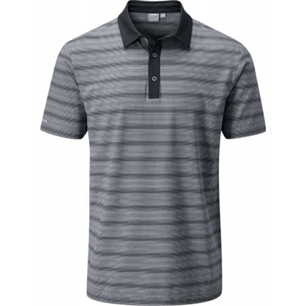 Camisa Polo Ping Eugene SL Golf P03386 2L5 BlackMulti