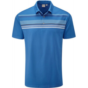 Camisa Polo Ping Forge Golf P03382 SB52 Snorkel Blue Multi