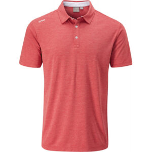 Camisa Polo Ping Harrison Heather Golf P03314 DS42 Deep Sea Coral Marl/White