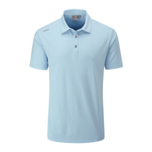 Camisa Polo Ping Harrison Solid Golf P03305 DB81 Dark Ice Blue